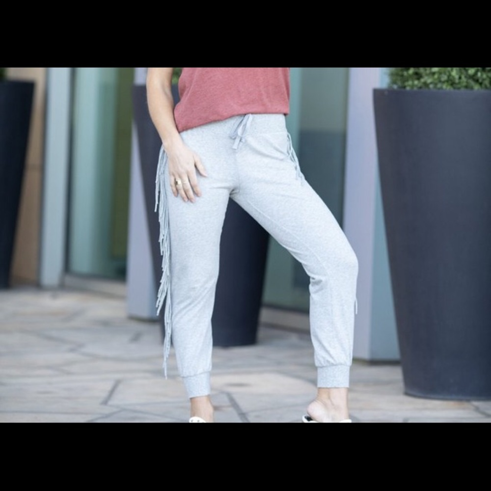 Kittenish Gray Joggers